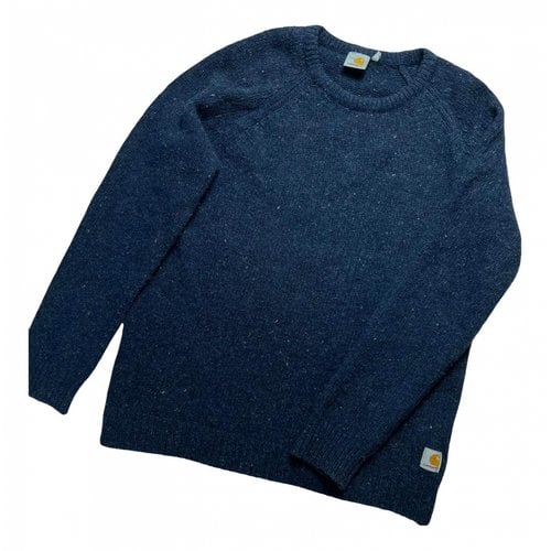 Pre-owned Carhartt Pull In Navy