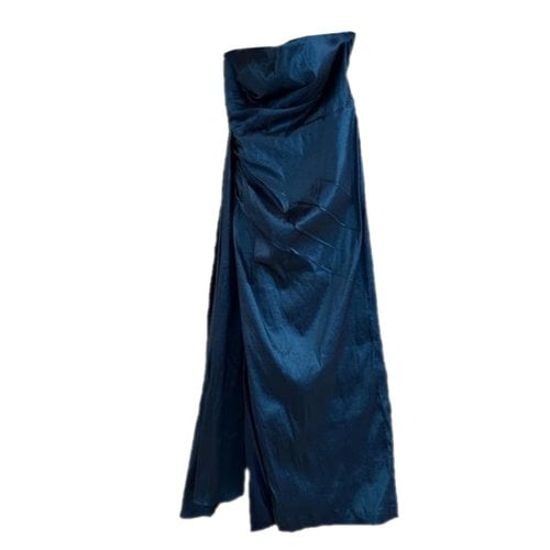 Pre-owned Elle Zeitoune Dress In Blue