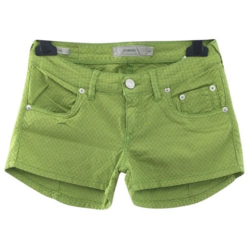 Pre-owned Siviglia Shorts In Green