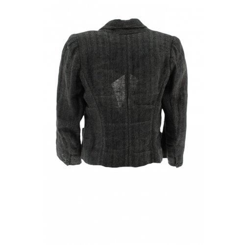 Pre-owned Isabel Marant Linen Jacket In Grey