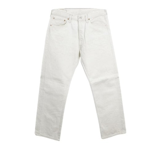 Pre-owned Levi's Straight Jeans In White