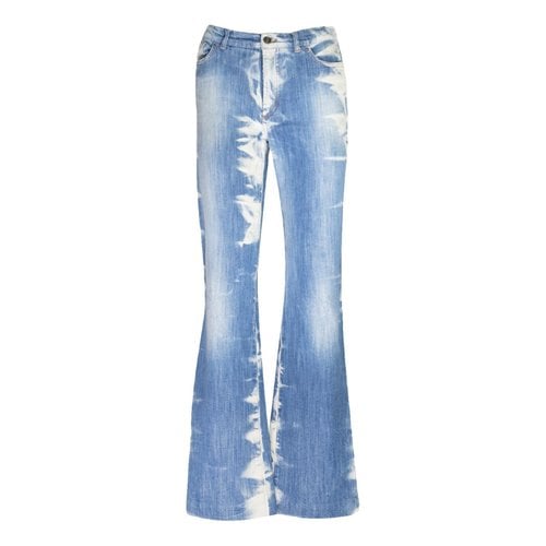 Pre-owned Just Cavalli Trousers In Blue