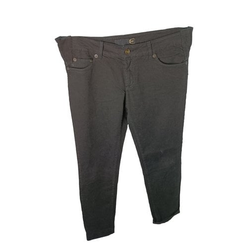 Pre-owned Just Cavalli Slim Jeans In Black