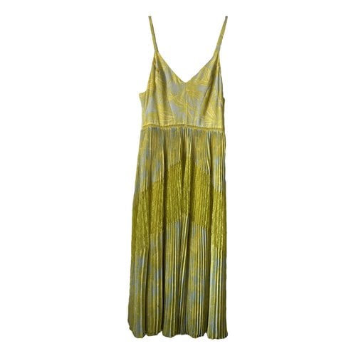 Pre-owned Whistles Maxi Dress In Yellow
