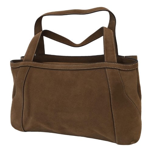 Pre-owned Valextra Tote In Brown