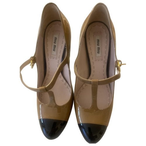Pre-owned Miu Miu Leather Heels In Other