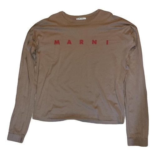 Pre-owned Marni Shirt In Brown