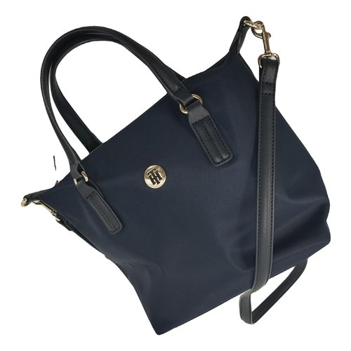 Pre-owned Tommy Hilfiger Crossbody Bag In Navy