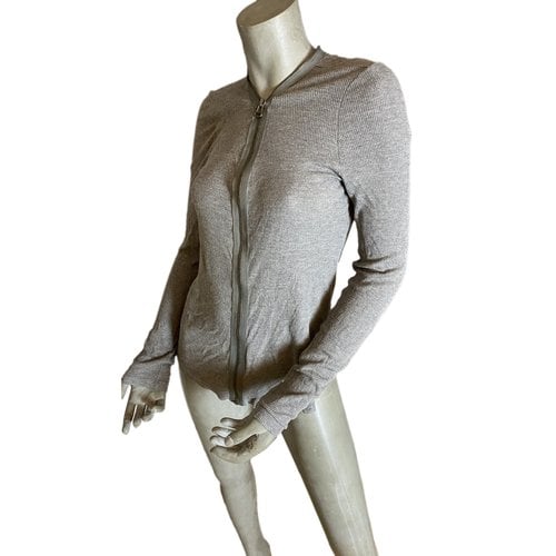 Pre-owned Alexander Wang Cardigan In Anthracite