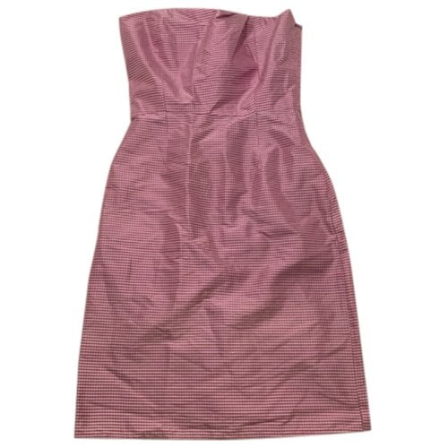 Pre-owned Tocca Silk Mini Dress In Pink