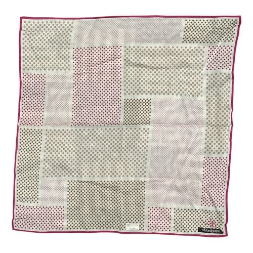 Pre-owned Saint Laurent Scarf & Pocket Square In Pink