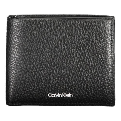 Pre-owned Calvin Klein Leather Small Bag In Black
