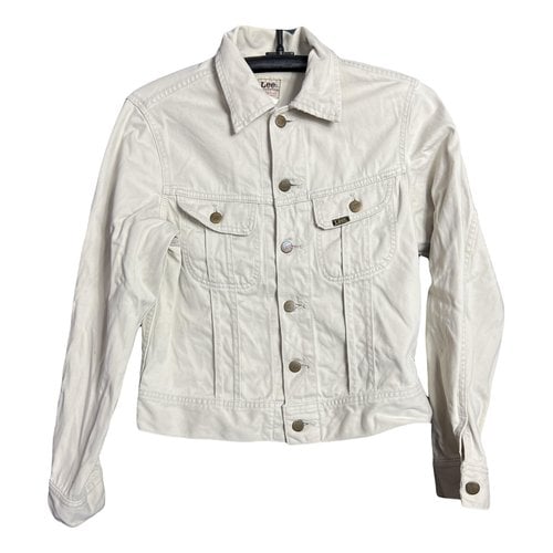 Pre-owned Lee Jacket In White