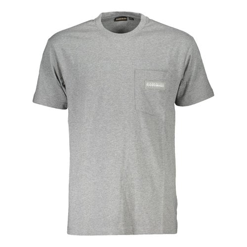 Pre-owned Napapijri T-shirt In Grey