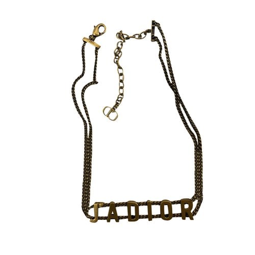 Pre-owned Dior Necklace In Metallic