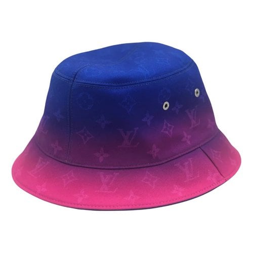 Pre-owned Louis Vuitton Hat In Purple