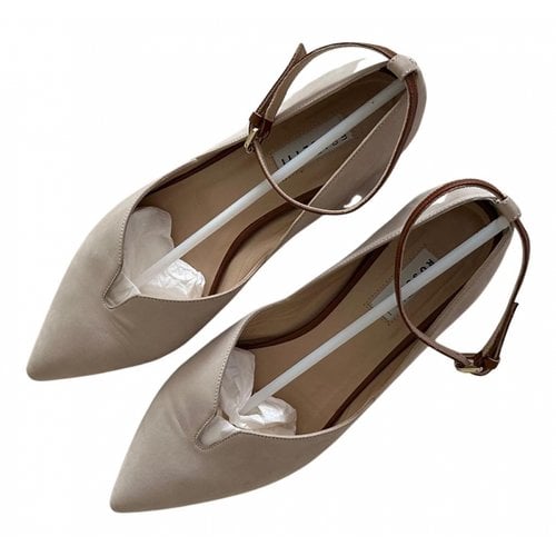 Pre-owned Fratelli Rossetti Ballet Flats In Grey