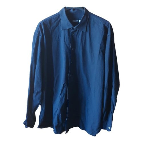 Pre-owned Giorgio Armani Shirt In Blue