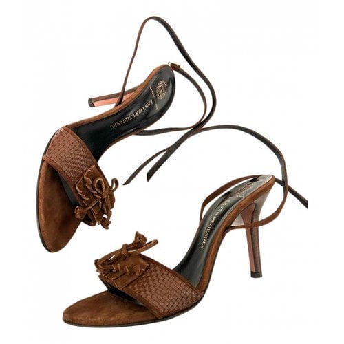 Pre-owned Les Tropeziennes Sandal In Brown