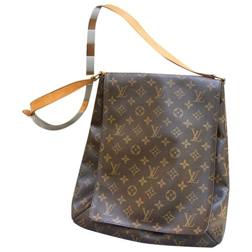 Pre-owned Louis Vuitton Backpack In Gold