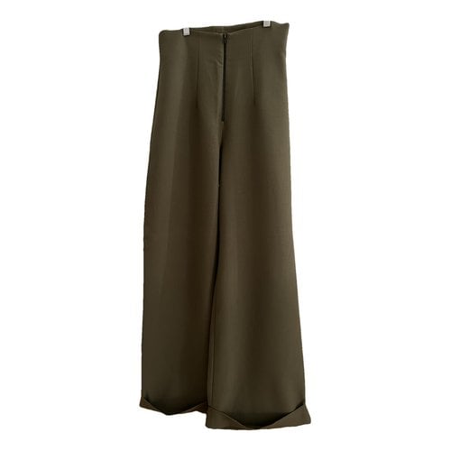 Pre-owned Bardot Large Pants In Green