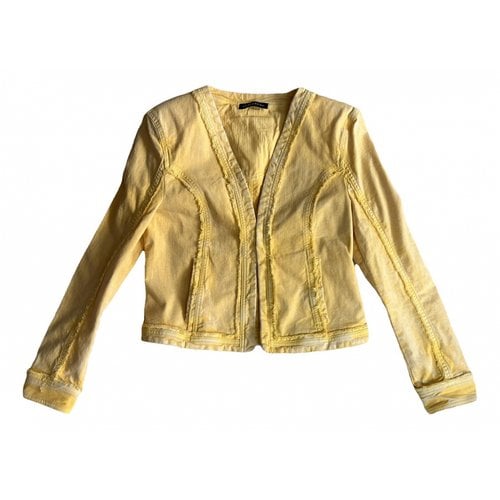 Pre-owned Retroféte Jacket In Yellow