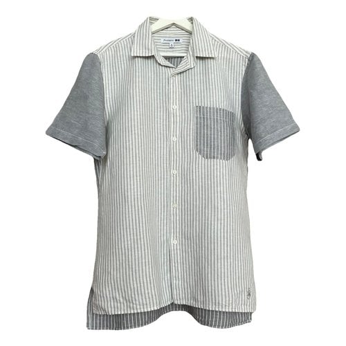Pre-owned Jw Anderson Linen Shirt In Green
