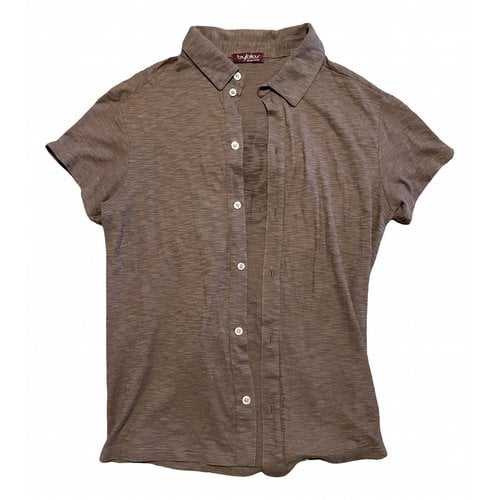 Pre-owned Byblos Blouse In Brown
