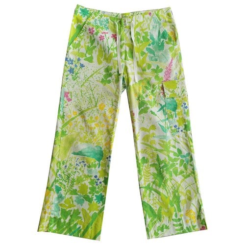 Pre-owned Marimekko Straight Pants In Multicolour