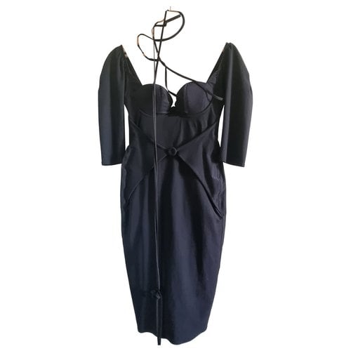 Pre-owned Agent Provocateur Mid-length Dress In Black