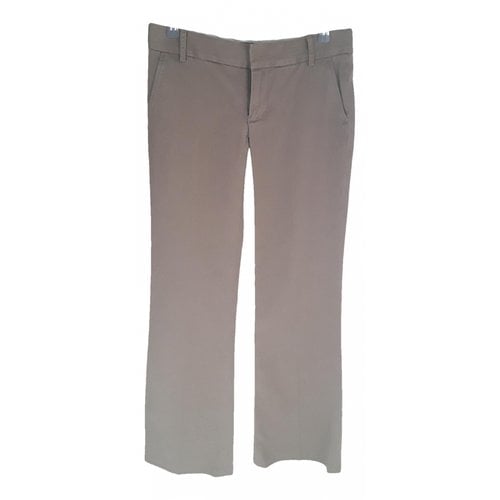 Pre-owned Marc Jacobs Straight Pants In Khaki