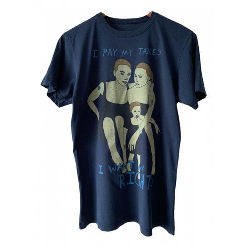Pre-owned Marc By Marc Jacobs T-shirt In Navy