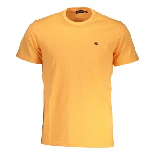 Pre-owned Napapijri T-shirt In Orange