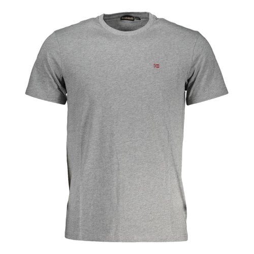 Pre-owned Napapijri T-shirt In Grey