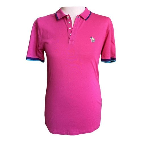Pre-owned Paul Smith Polo Shirt In Pink