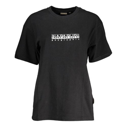 Pre-owned Napapijri T-shirt In Black