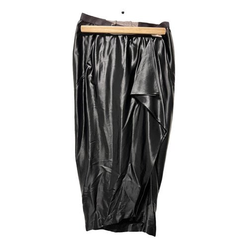 Pre-owned Rick Owens Mid-length Skirt In Black