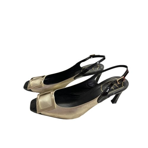 Pre-owned Roger Vivier Leather Heels In Multicolour