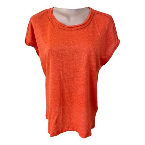 Pre-owned Mos Mosh Linen T-shirt In Orange