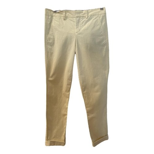 Pre-owned Vince Chino Pants In Beige