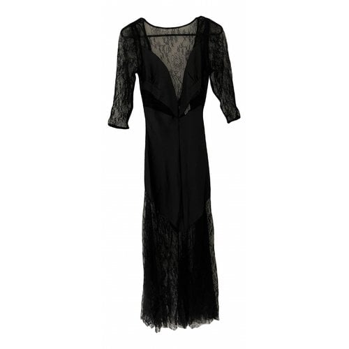 Pre-owned Alice Mccall Mid-length Dress In Black