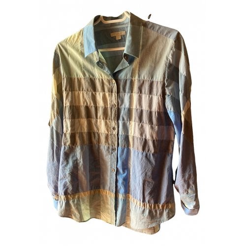 Pre-owned Burberry Blouse In Blue