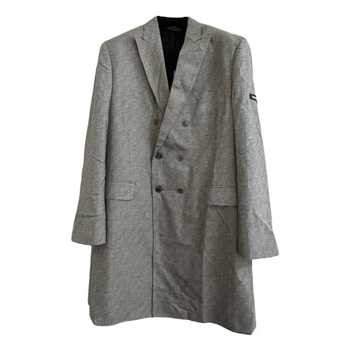 Pre-owned Balenciaga Wool Vest In Grey