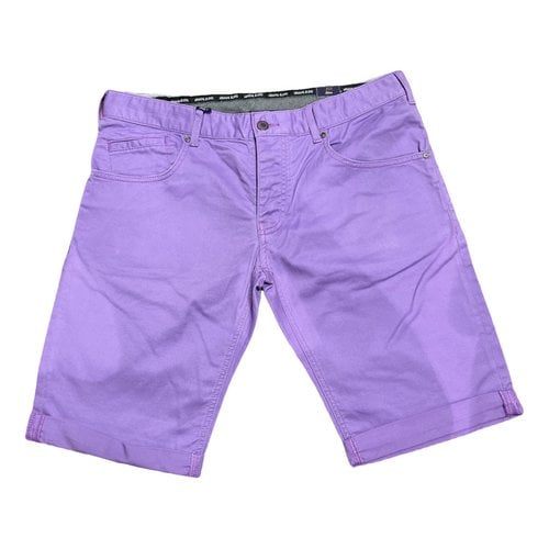 Pre-owned Armani Jeans Bermuda In Purple