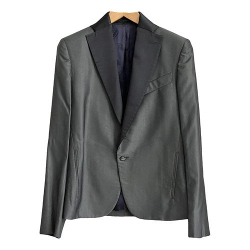 Pre-owned Vivienne Westwood Wool Jacket In Grey