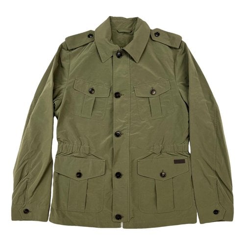 Pre-owned Gucci Peacoat In Green