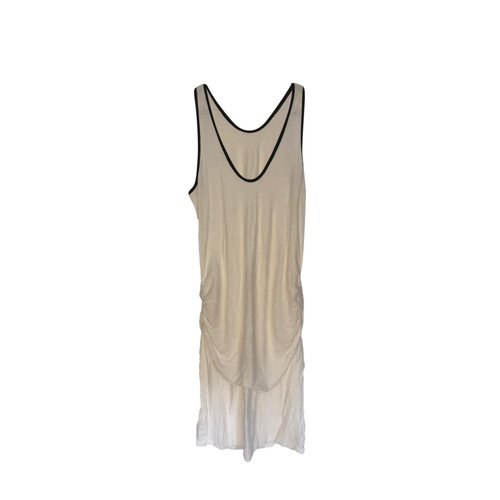 Pre-owned James Perse Mid-length Dress In White