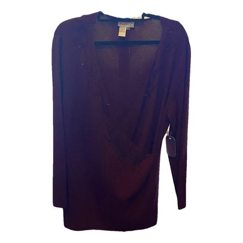 Pre-owned Adrianna Papell Knitwear In Burgundy
