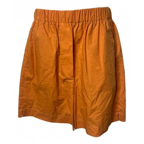 Pre-owned Nanushka Shorts In Orange
