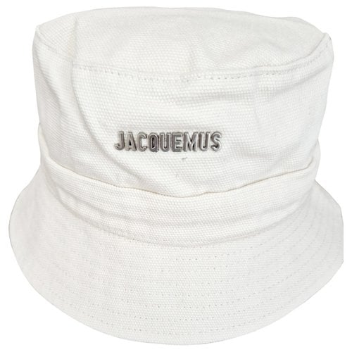 Pre-owned Jacquemus Le Bob Gadjo Beret In White